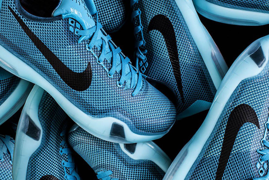 kobe 10 blue and black