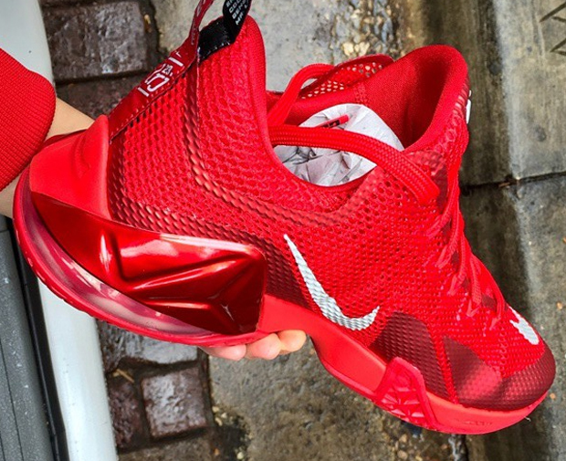 Nike Lebron 12 Low Red 4