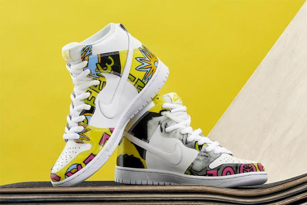 nike sb dunk high de la soul releasing weekend