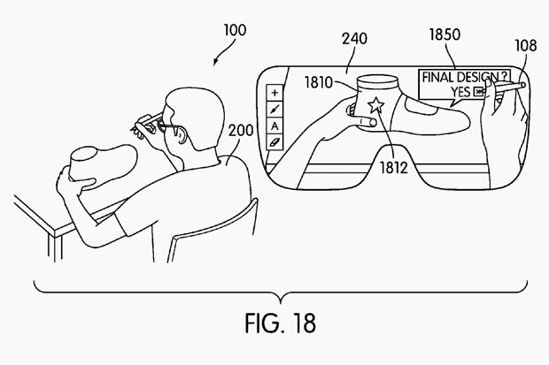 Nikeid Virtual Reality Patent 01