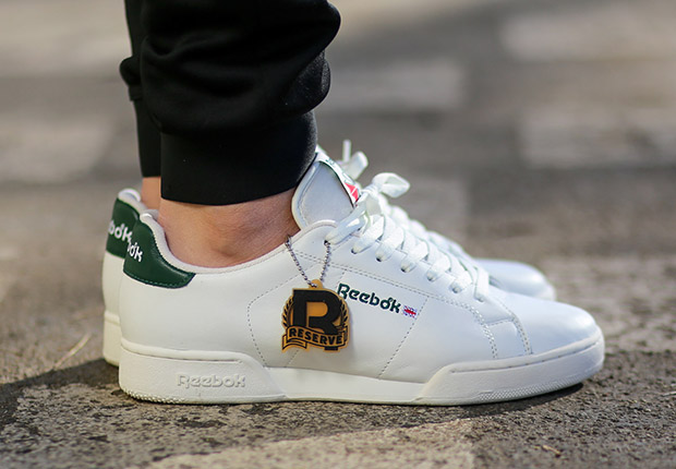 reebok npc vintage white