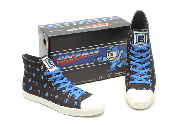 These Mega Man Sneakers Are Perfect For Old School Video-Game Heads