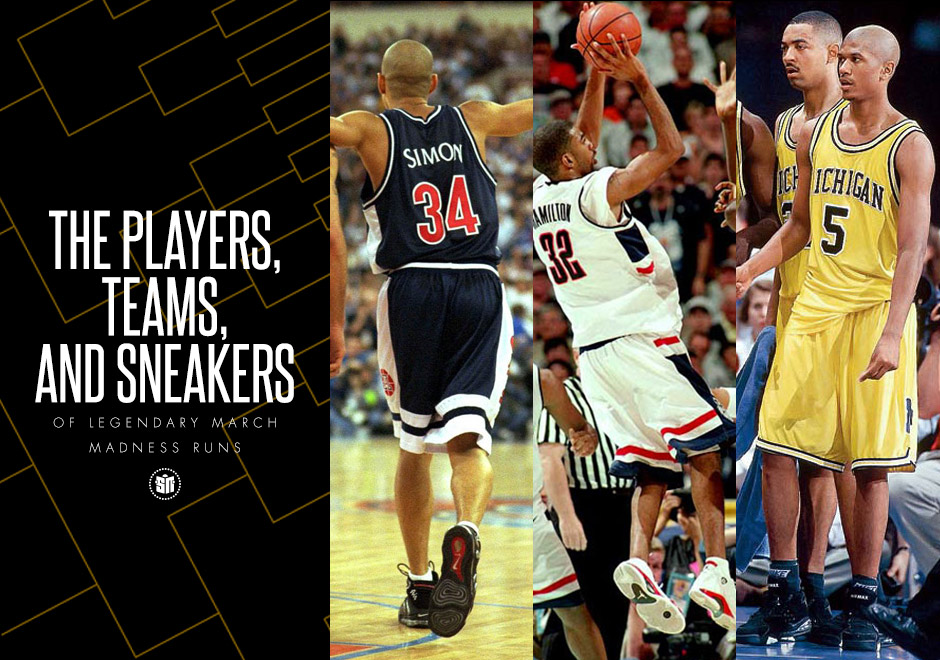 The Players, Teams, and Sneakers of Legendary March Madness Runs