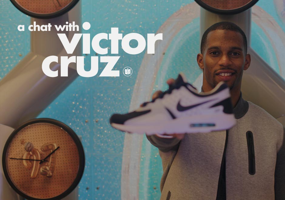 Victor Cruz Talks Air Max Style & Being A Key Face of Nike Sportswear