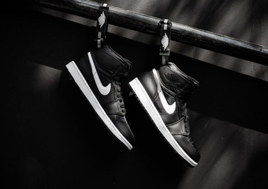 Air Jordan 1 High Strap – Black – White – Available