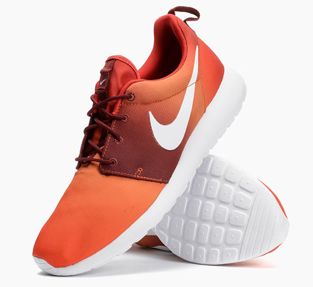 Nike Roshe Run Print Orange Gradient 2