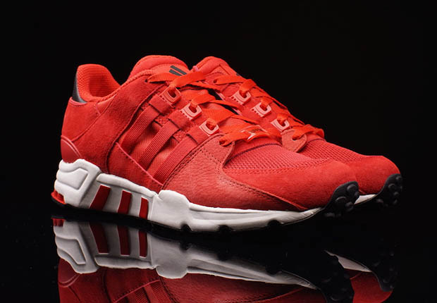 all red adidas eqt