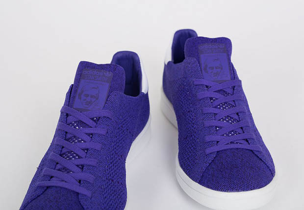 Adidas Stan Smith Primeknit Purple 2