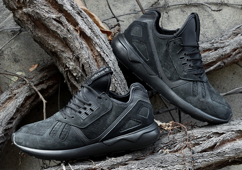 adidas tubular runner all black