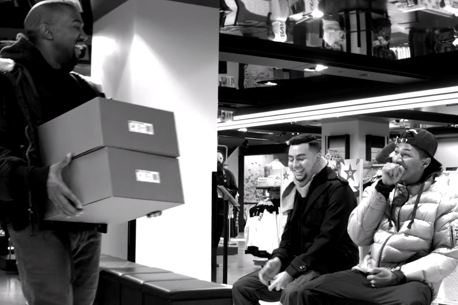 Kanye Continues to Surprise People By Hand Delivering adidas Yeezy Boost
