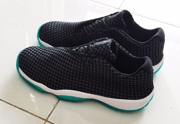 Air Jordan Future Low Sample in Black and Teal