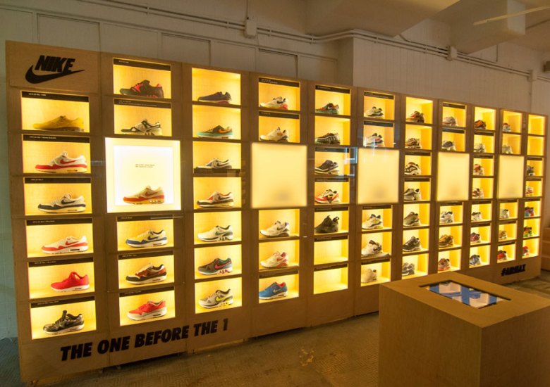 Check Out This Awesome Nike Air Max Wall Display