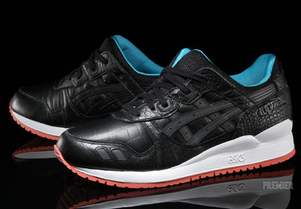 Asics Gel Lyte III “Miami Vice” Available in Black