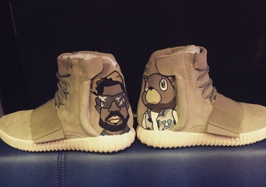 Chris Brown’s adidas Yeezy Boost Pays Tribute To Kanye West