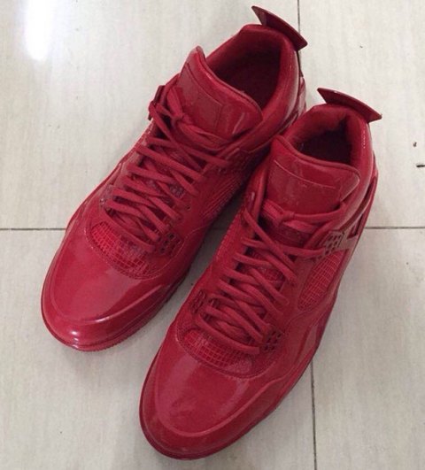 The Air Jordan 11Lab4 in Red Patent Leather - SneakerNews.com