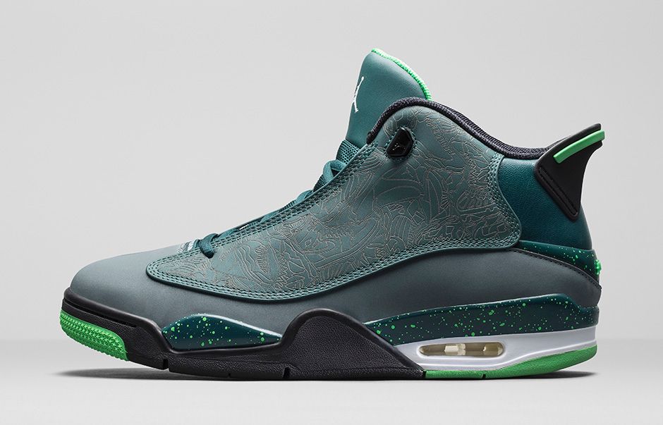Jordan Dub Zero Teal Blue Graphite Light Green Spark 2
