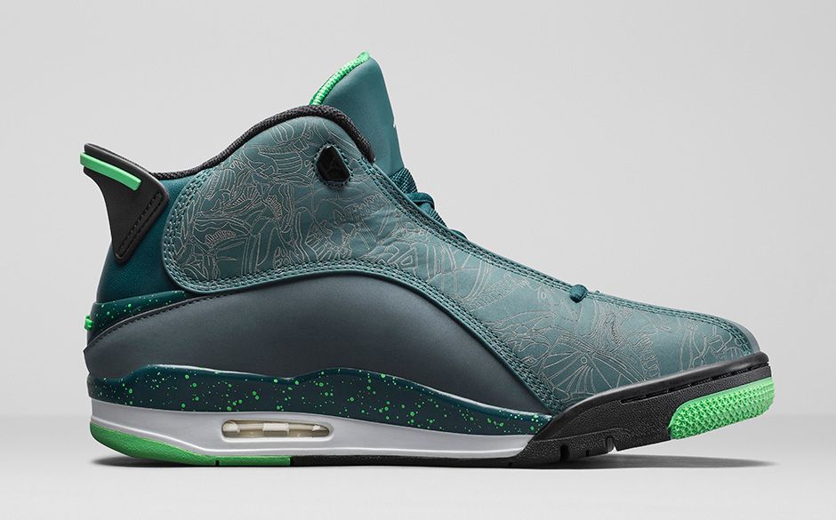 Jordan Dub Zero Teal Blue Graphite Light Green Spark 3