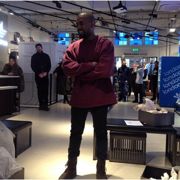 Kanye West Delivers Yeezy Boost London 2