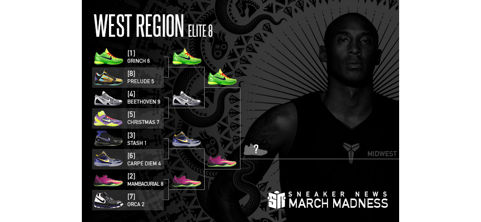 Kobe March Madness Elite 8 West