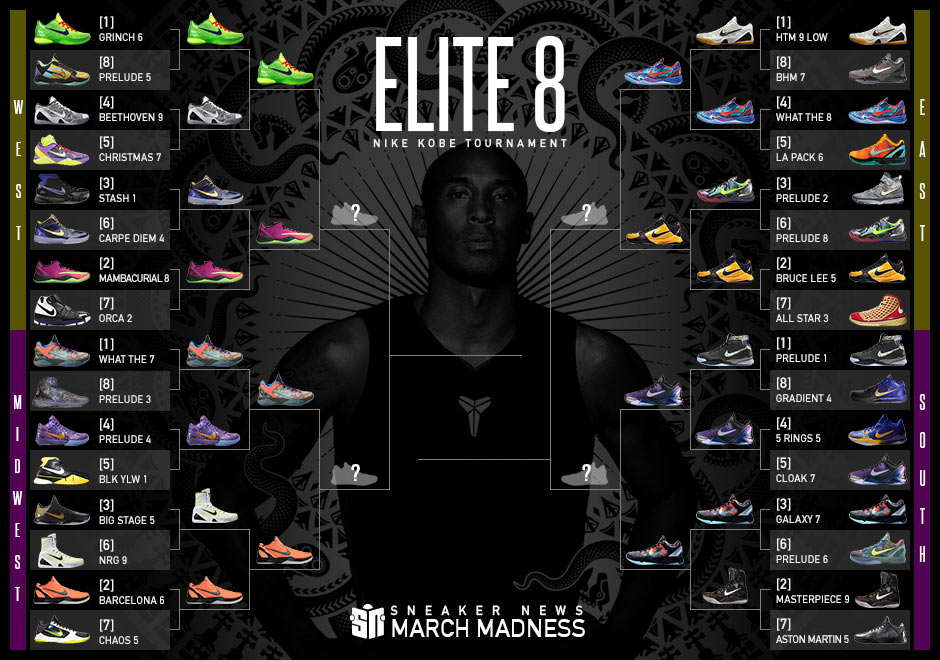 Sneaker News March Madness Nike Kobe Moves To Elite 8 Round, Two #1 Seeds Are Knocked Out