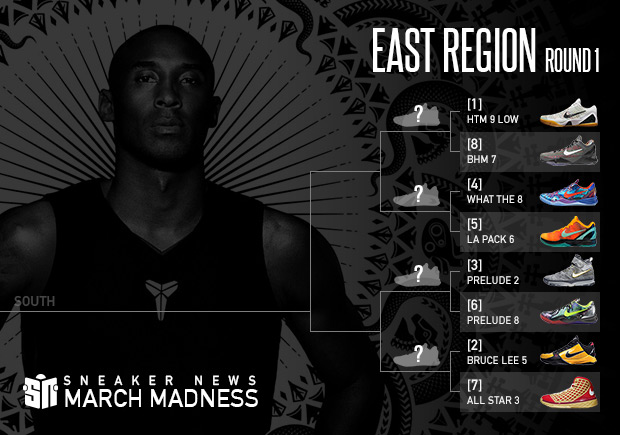 Sneaker News March Madness Nike Kobe: Round 1 – East