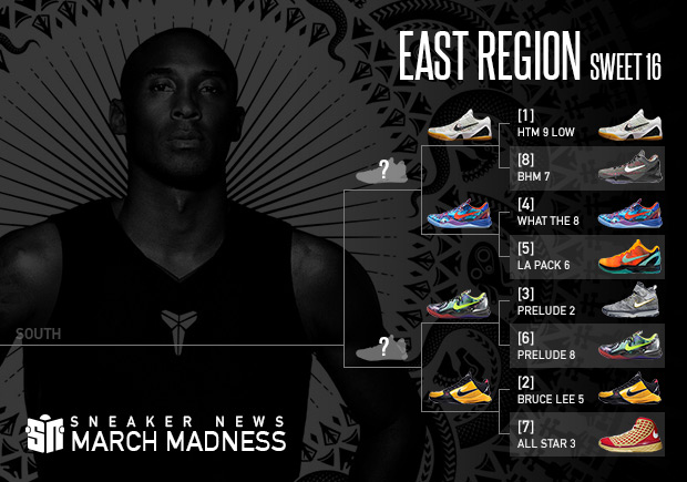 Sneaker News March Madness Nike Kobe: Sweet 16 – East