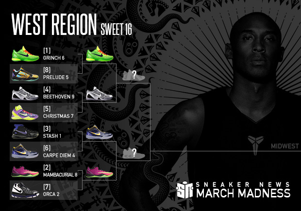 Sneaker News March Madness Nike Kobe: Sweet 16 - West