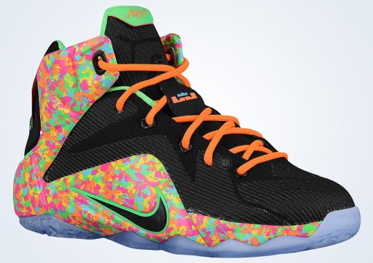 Nike Uses Fruity Pebbles Cereal As Inspiration For Upcoming LeBron 12 Release For Kids