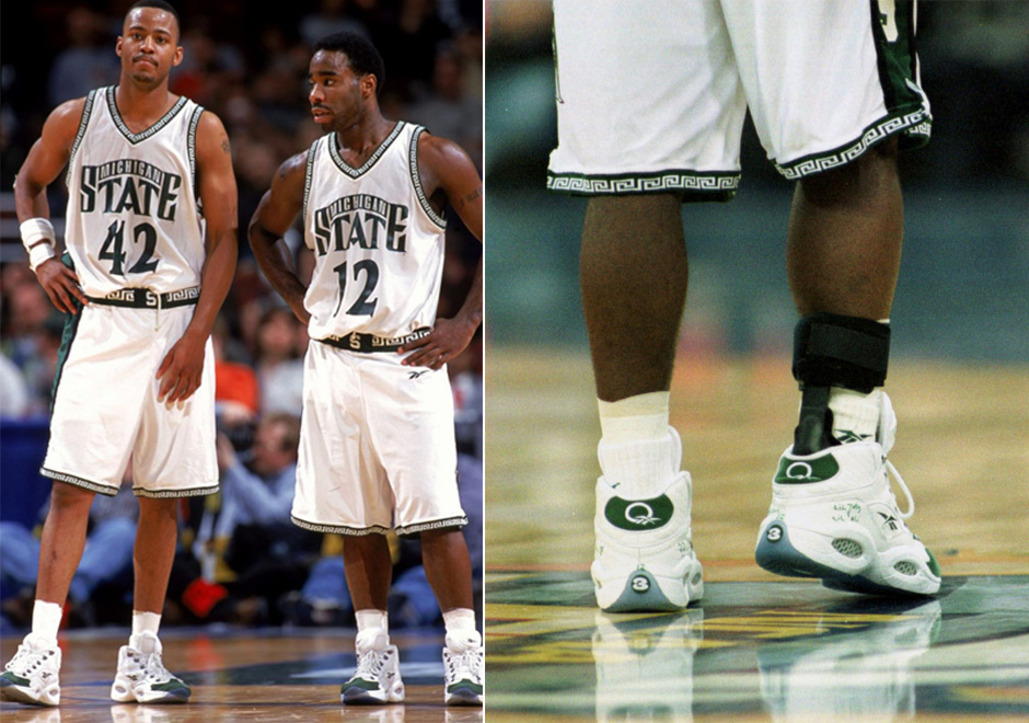 Mateen Cleaves Michigan State Reebok Question 2000