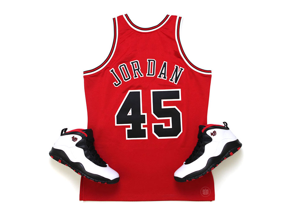 Michael Jordan 45 Shoes Jersey 2