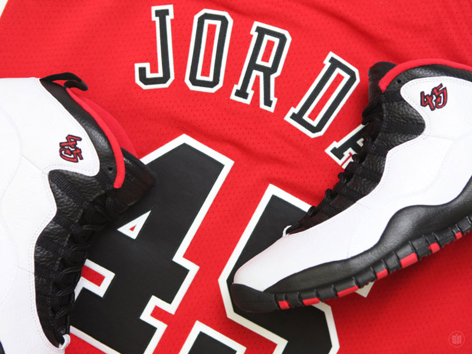 Michael Jordan 45 Shoes Jersey 3