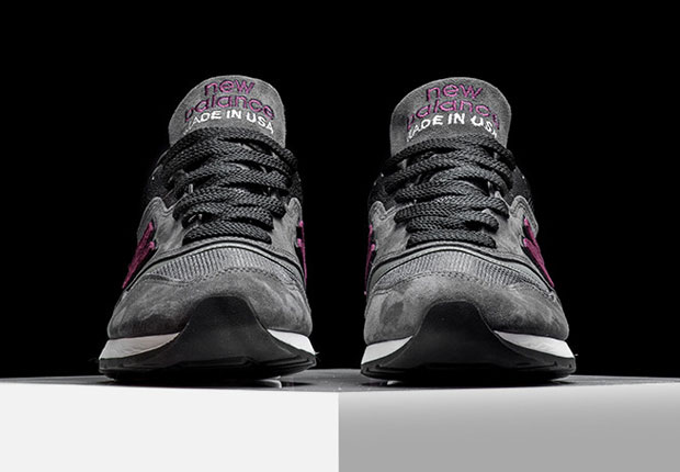 New balance 997 grey burgundy best sale