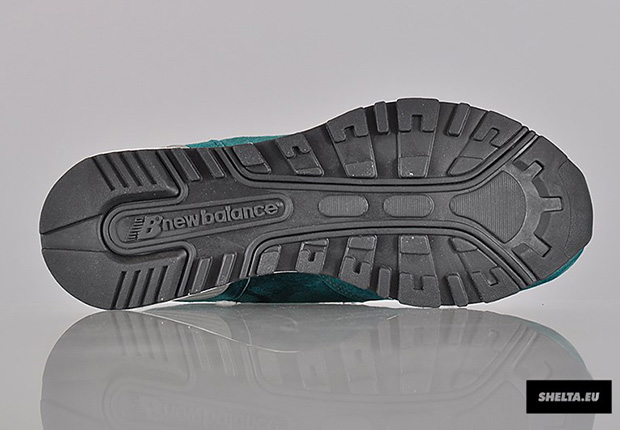 New Balance W576 Teal Suede 5