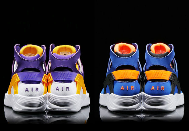 Nike Air Flight Huarache Inspired By Two Legendary NBA Franchises That Aren't Good Right Now