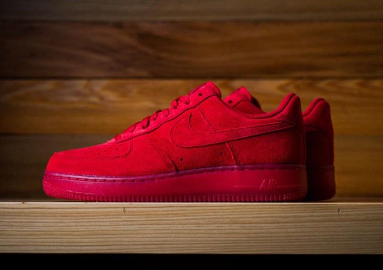 The All-Red Nike Air Force 1s You’ve Been Waiting For Are Here