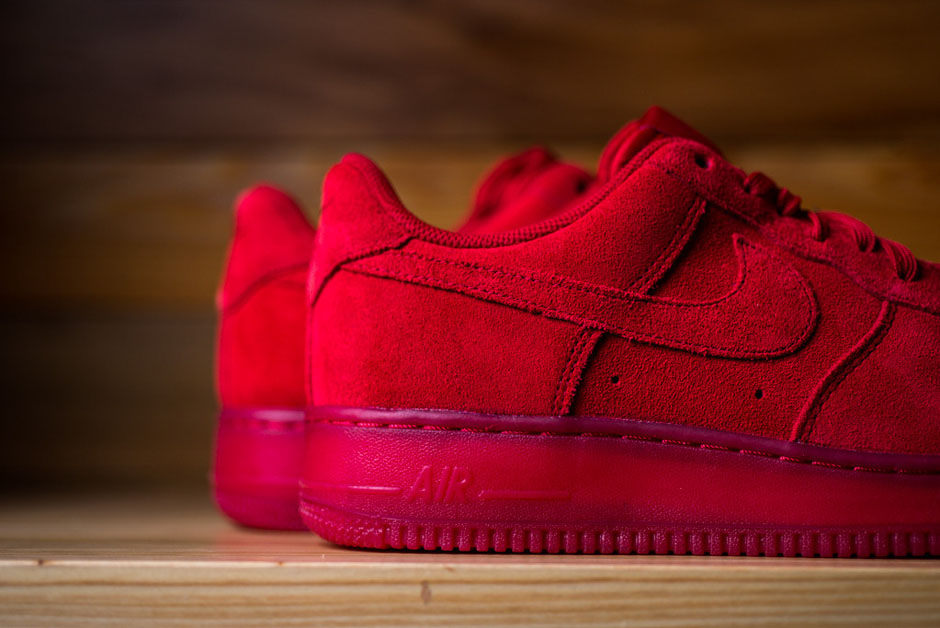 Nike Air Force 1 Low All Red Arriving 02