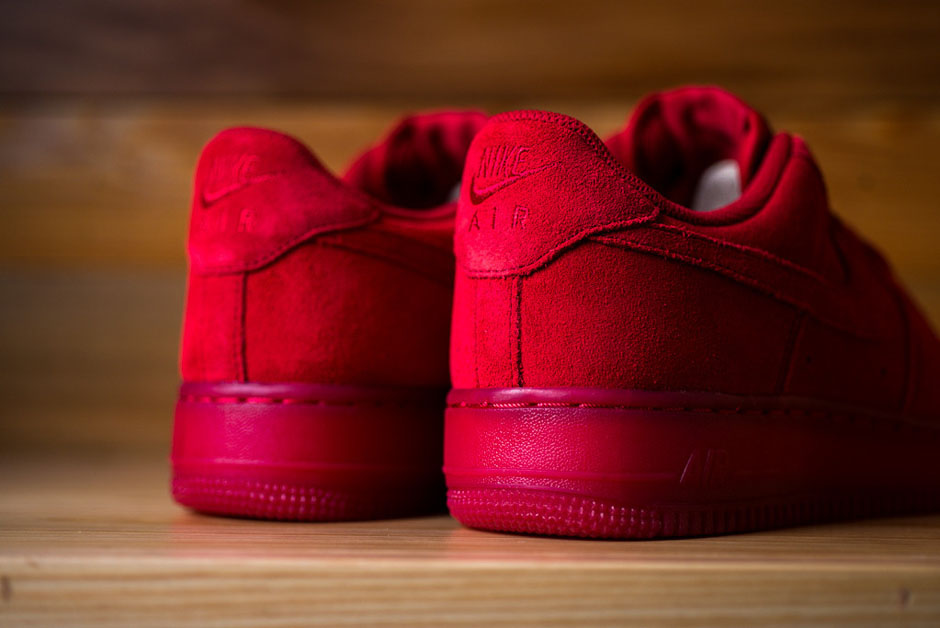 Nike Air Force 1 Low All Red Arriving 04