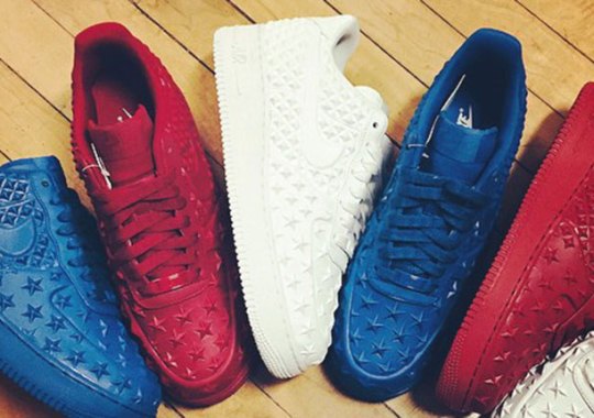 Another Look At The “Star Studded” Nike Air Force 1s