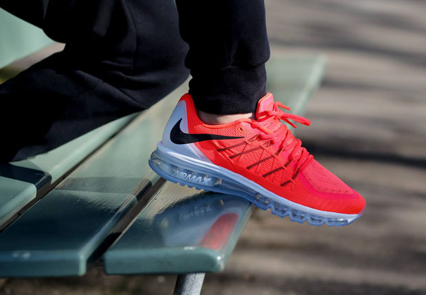 nike air max 2015 red and blue