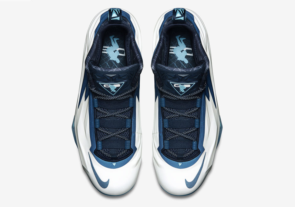 Nike Chuck Posite White Midnight Navy Polarized Blue 5