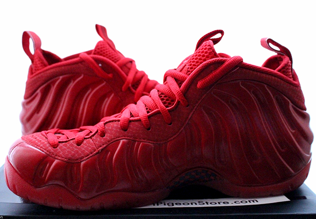 Foamposite red outlet october