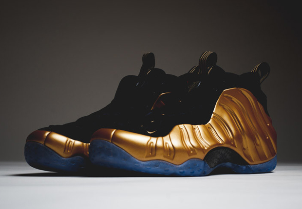 Nike’s Gold Foamposites Are Releasing This Weekend