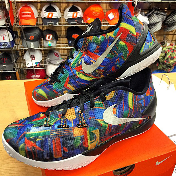 multi colored nikes