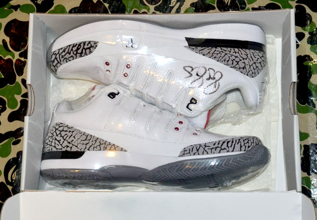An Autographed Pair of Roger Federer's First Collaboration With Jordan Brand