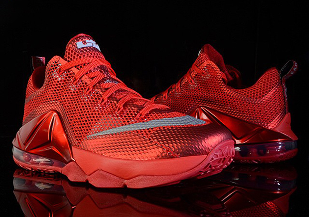 Nike LeBron 12 Low "University Red" Releasing At More Foot Locker Locations Tomorrow