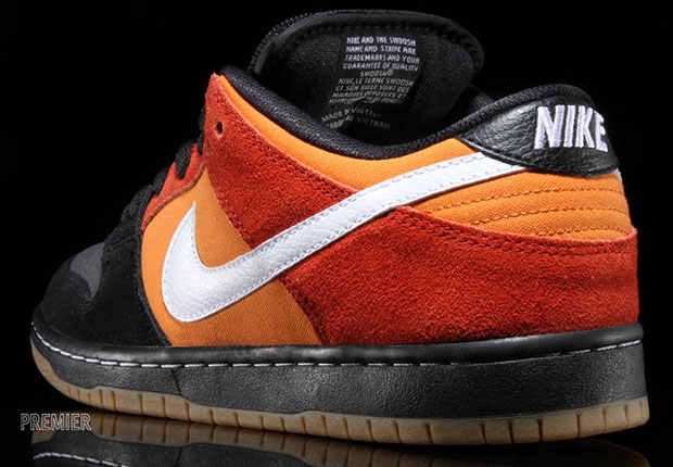 Nike Sb Dunk Low Black Cinnabar Copper Flash 3