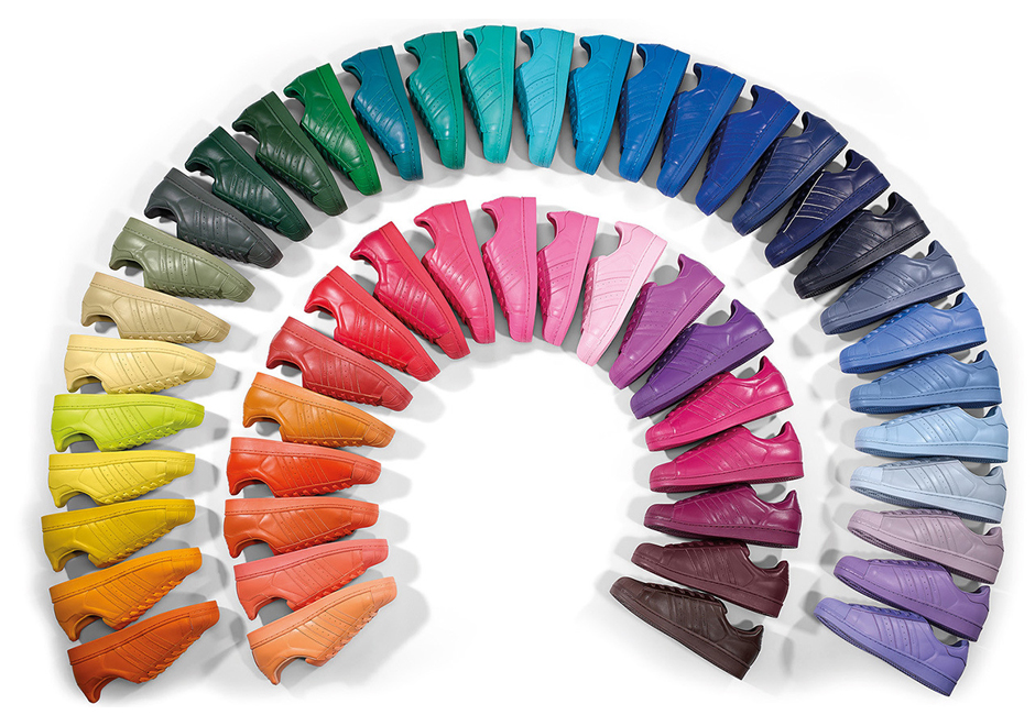 Pharrell Adidas Supercolor 50 Colors 1