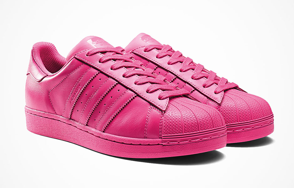 Pharrell Adidas Supercolor Pink 1