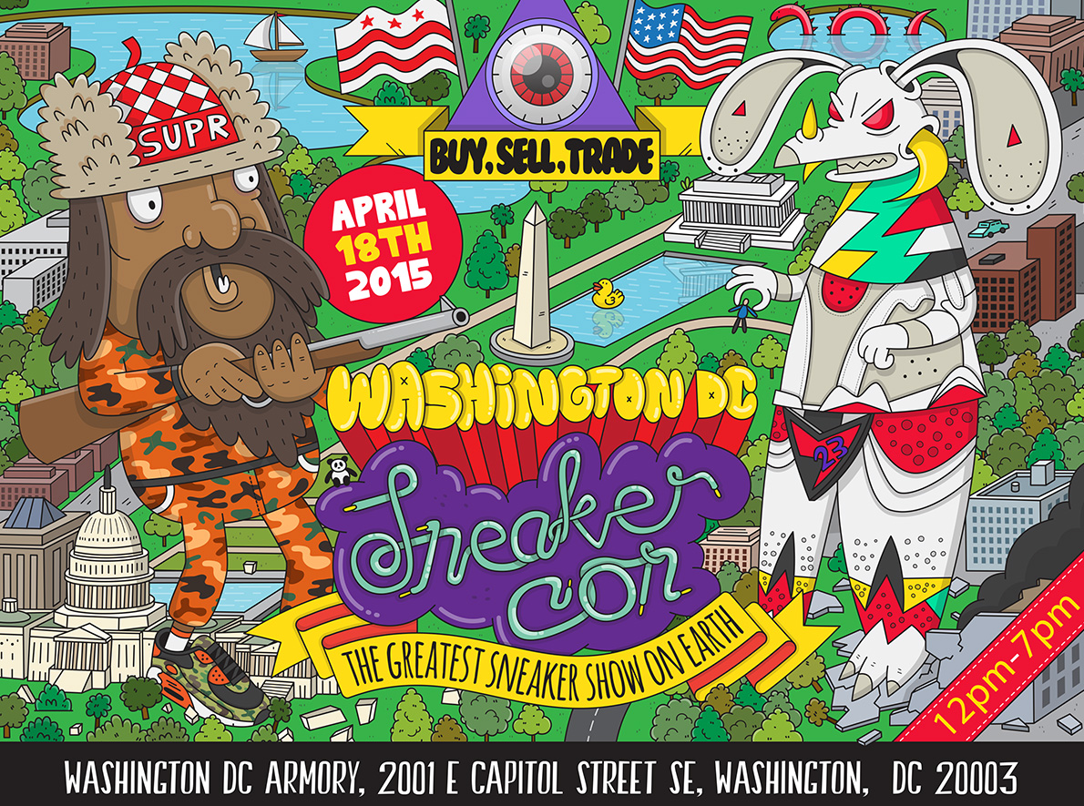Sneaker Con Washington DC - April 18th, 2015
