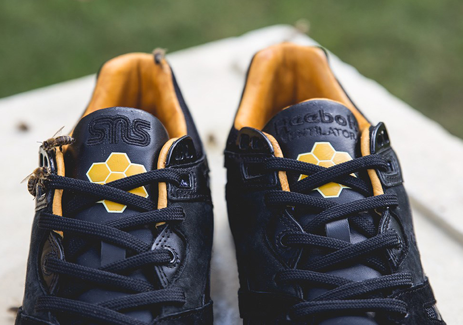 reebok x sns ventilator bees & honey